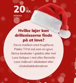 Daells Bolighus NISSEHUE, DKK 20 tilbud