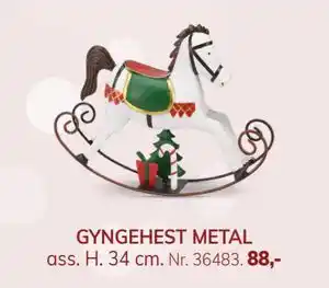 Daells Bolighus GYNGEHEST METAL, DKK 88 tilbud