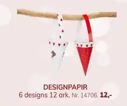 Daells Bolighus DESIGNPAPIR, DKK 12 tilbud