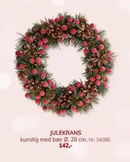 Daells Bolighus JULEKRANS, DKK 142 tilbud