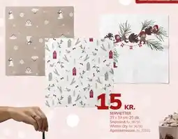 Daells Bolighus SERVIETTER, DKK 15 tilbud