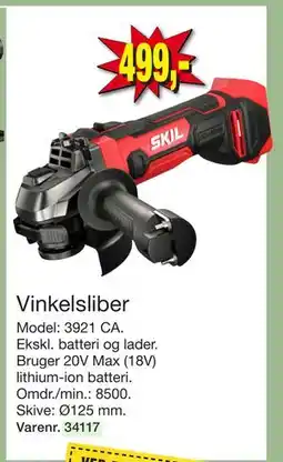 Harald Nyborg Vinkelsliber, DKK 499 tilbud