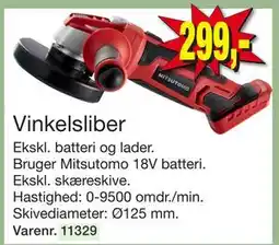 Harald Nyborg Vinkelsliber, DKK 299 tilbud
