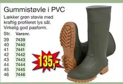 Harald Nyborg Gummistøvle i PVC, DKK 135 tilbud