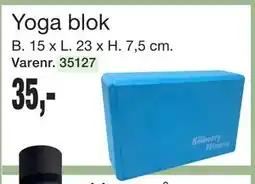 Harald Nyborg Yoga blok, DKK 35 tilbud