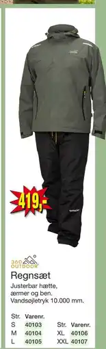 Harald Nyborg Regnsæt, DKK 419 tilbud