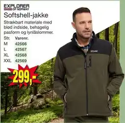 Harald Nyborg Softshell-jakke, DKK 299 tilbud