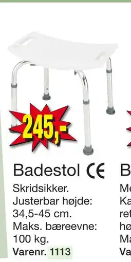 Harald Nyborg Badestol, DKK 245 tilbud