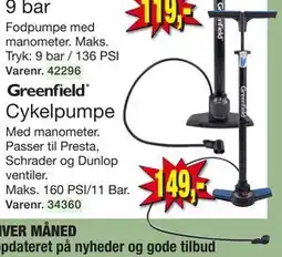Harald Nyborg Cykelpumpe, DKK 149 tilbud