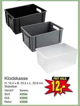 Harald Nyborg Klodskasse, DKK 12 tilbud