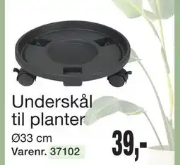 Harald Nyborg Underskål til planter, DKK 39 tilbud