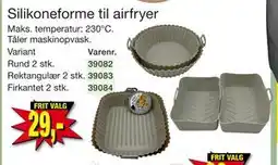 Harald Nyborg Silikoneforme til airfryer, DKK 29 tilbud