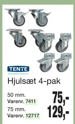 Harald Nyborg Hjulsæt 4-pak tilbud