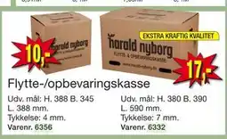 Harald Nyborg Flytte-/opbevaringskasse tilbud
