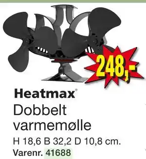 Harald Nyborg Dobbelt varmemølle, DKK 248 tilbud
