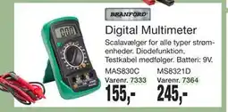 Harald Nyborg Digital Multimeter tilbud