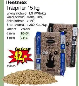 Harald Nyborg Træpiller 15 kg, DKK 42 tilbud
