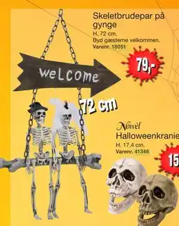 Harald Nyborg Skeletbrudepar på gynge, DKK 79 tilbud