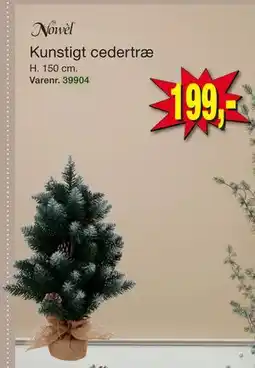 Harald Nyborg Kunstigt cedertræ, DKK 199 tilbud