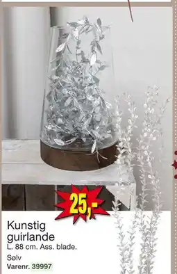 Harald Nyborg Kunstig guirlande, DKK 25 tilbud