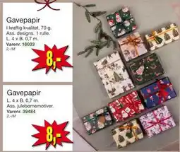 Harald Nyborg Gavepapir., DKK 8 tilbud