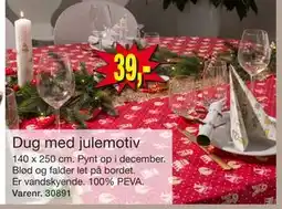 Harald Nyborg Dug med julemotiv, DKK 39 tilbud