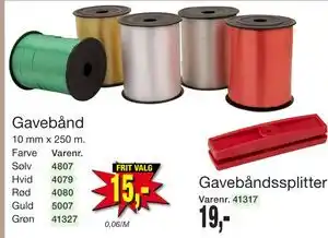 Harald Nyborg Gavebånd., DKK 15 tilbud