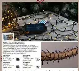 Harald Nyborg Genopladelig lyskæde tilbud