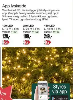 Harald Nyborg App lyskæde tilbud