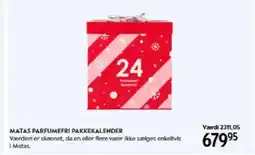 Matas Matas parfumefri pakkekalender tilbud