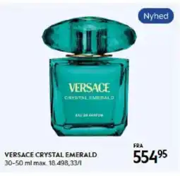 Matas Versace crystal emerald tilbud