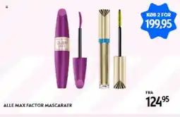 Matas Alle max factor mascaraer tilbud