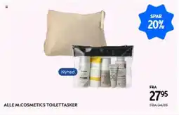 Matas Alle m.cosmetics toilettasker tilbud