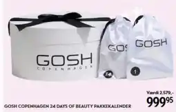 Matas Gosh copenhagen 24 days of beauty pakkekalender tilbud