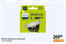 Matas Philips oneblade 360 blade tilbud