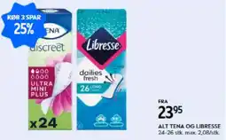 Matas Alt tena og libresse tilbud