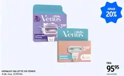 Matas Udvalgt gillette og venus tilbud