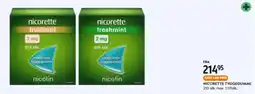 Matas Nicorette tyggegummi tilbud