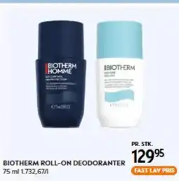 Matas Biotherm roll-on deodoranter tilbud