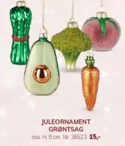 Daells Bolighus Juleornament grøntsag tilbud