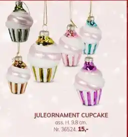 Daells Bolighus Juleornament cupcake tilbud