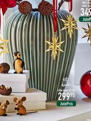 Lilje vase 25 cm, DKK 299.95