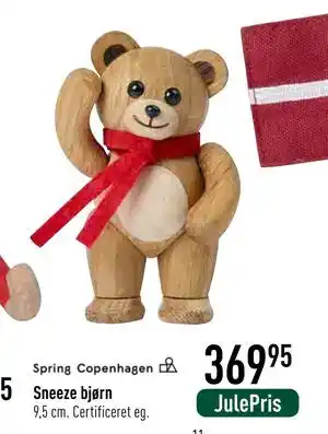 Imerco Sneeze bjørn, DKK 369.95 tilbud