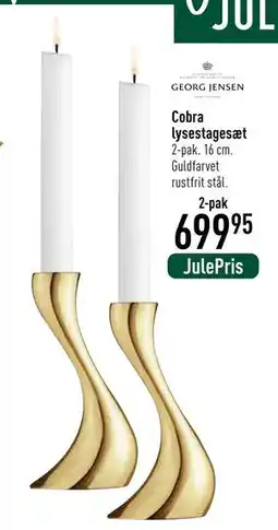 Imerco Cobra lysestagesæt, DKK 699.95 tilbud