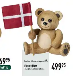 Imerco Flaggie bjørn, DKK 499.95 tilbud