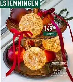 Imerco Kugle, DKK 149.95 tilbud