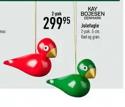 Imerco Julefugle, DKK 299.95 tilbud