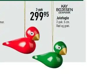 Imerco Julefugle, DKK 299.95 tilbud