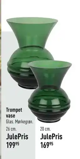 Imerco Trompet vase, DKK 169.95 tilbud