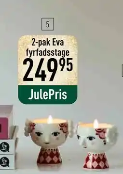 Imerco Eva fyrfadsstage 2-pak, DKK 249.95 tilbud